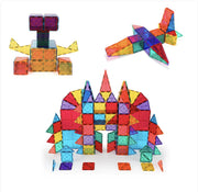 100pc Magnetic Windows Building Blocks - Educational and Creative Toy