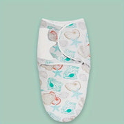 Universal Cotton Baby Blanket with Adjustable Swaddle
